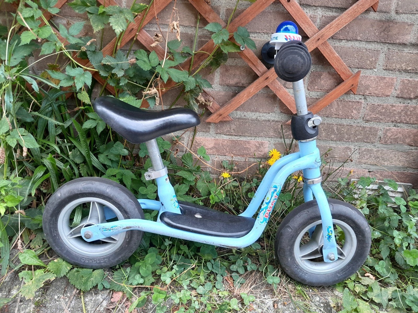 Puky loopfiets blauw, Ophalen, Gebruikt, Minder dan 16 inch, Puky
