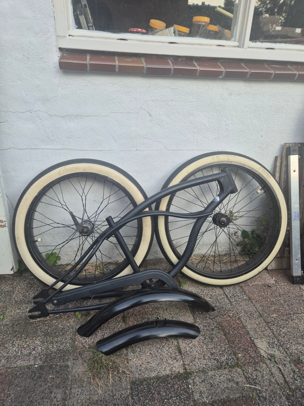 Cruiser lowrider fiets onderdelen, Minder dan 47 cm, Ophalen, Gebruikt, Staal