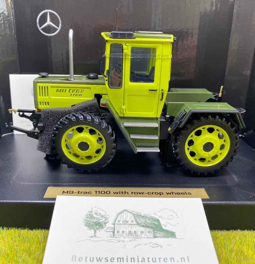 MB Trac 1100 tractor met cultuurbanden 1:32 Weise Toys, Ophalen of Verzenden, Nieuw, Tractor of Landbouw, Overige merken