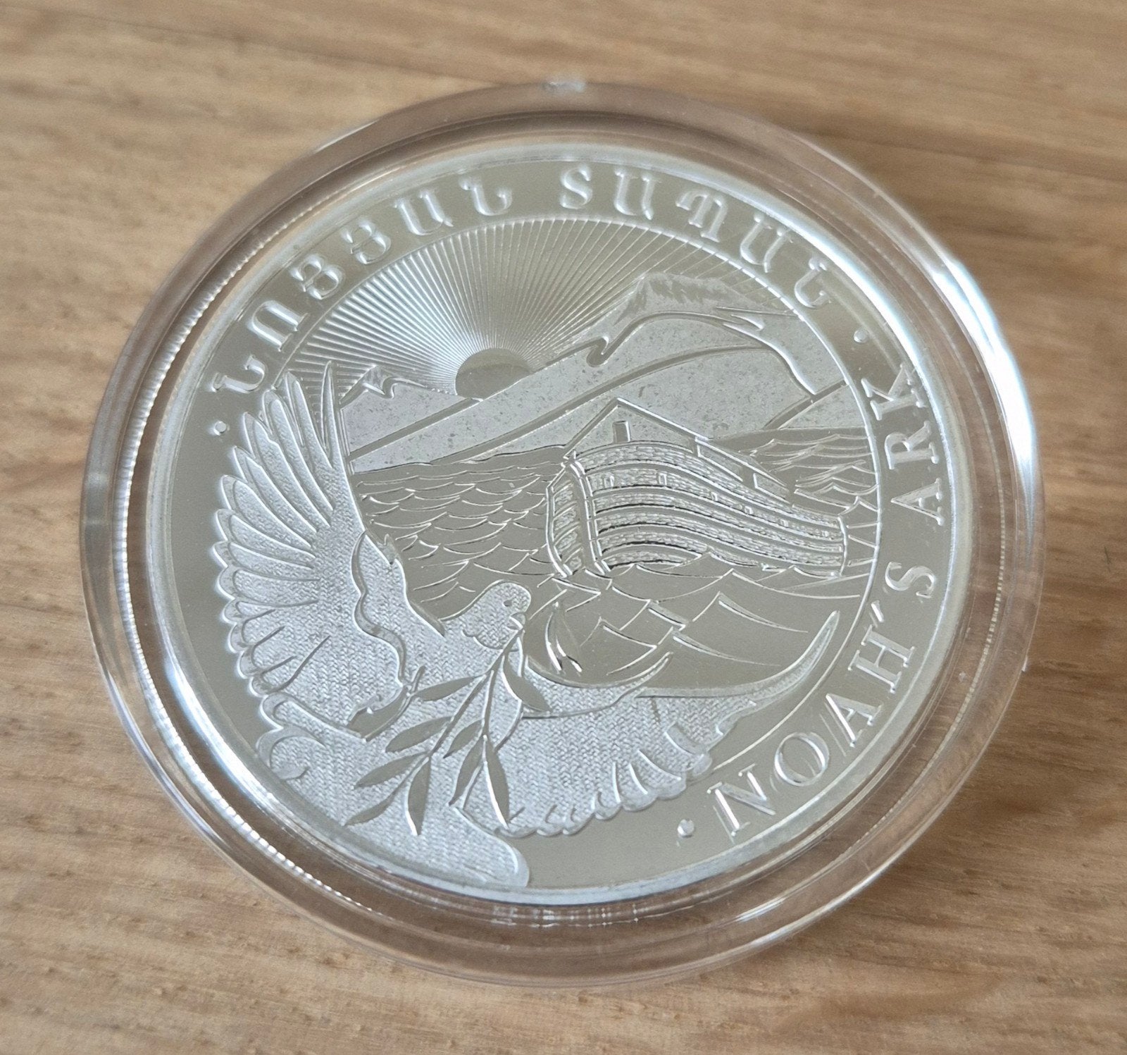1 oz zilveren munt Noah's Ark 2026, Ophalen of Verzenden, Zilver