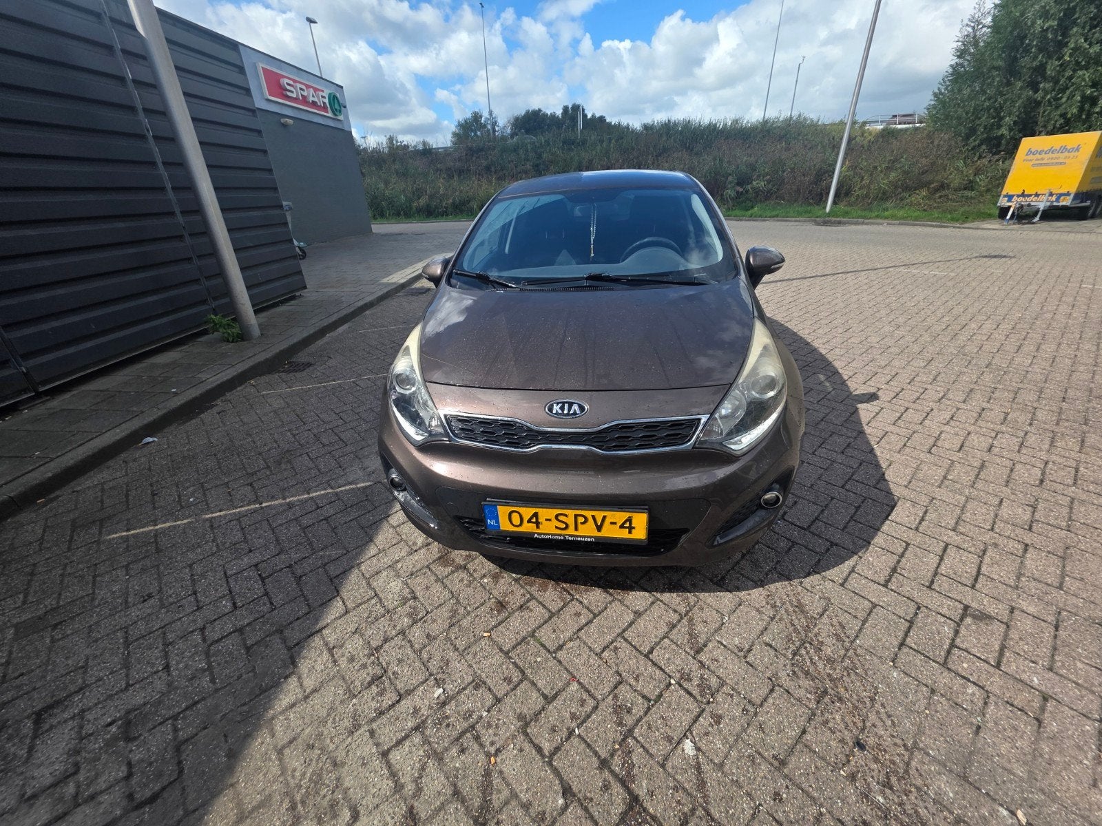 Kia Rio 1.2 I 5DRS 2011 Bruin, Auto's, 450 kg, 40 €/maand, 4 cilinders, Bruin