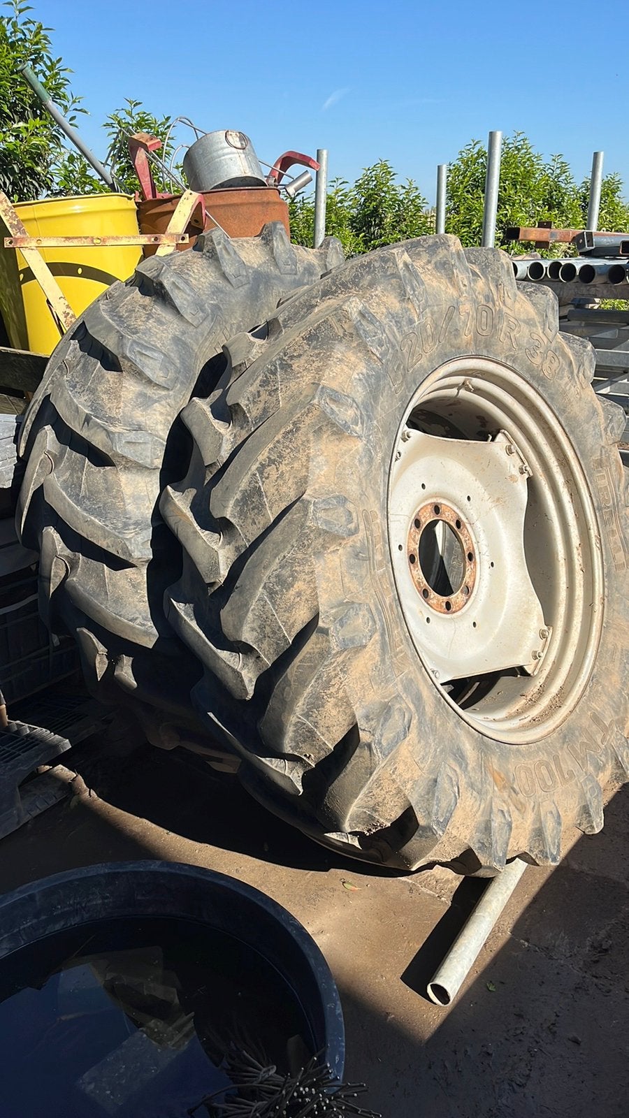 Set Banden/velgen case ih, Ophalen of Verzenden