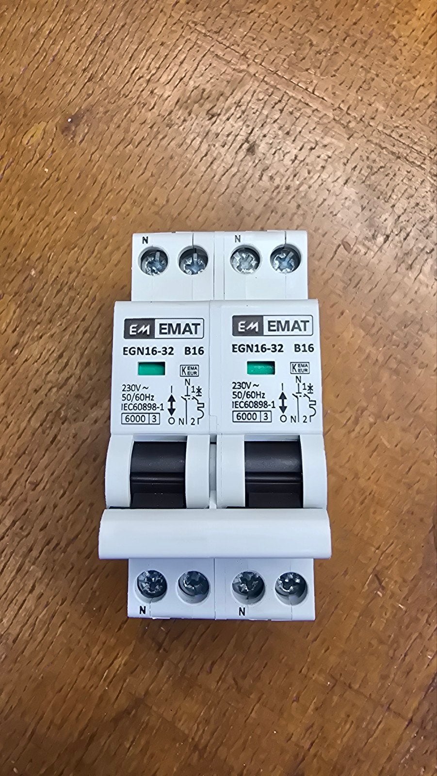 Emat Fornuisgroep EGN16-32 B16 - Nieuw, Ophalen of Verzenden, Nieuw, Emat, Installatieautomaat