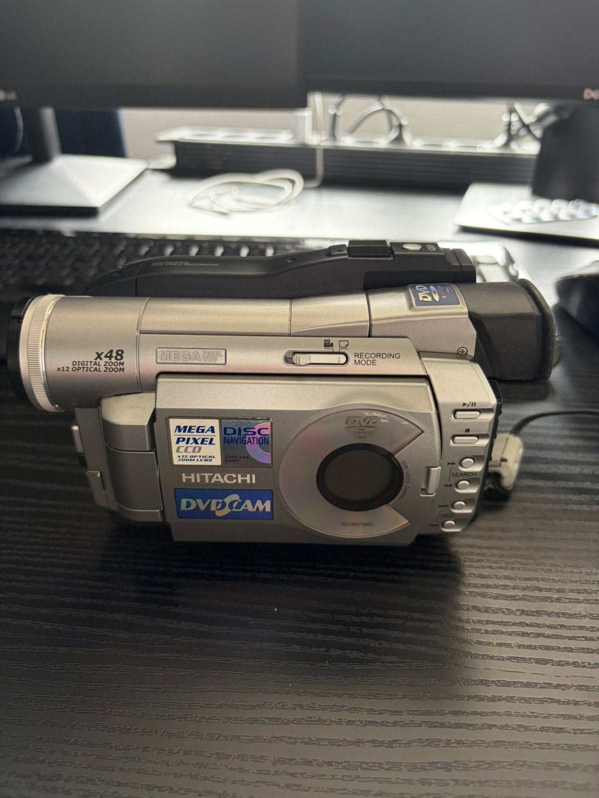 Hitachi camera, Audio, Tv en Foto, Mini dv, Gebruikt, Band, Disc of Geheugen, Hitachi