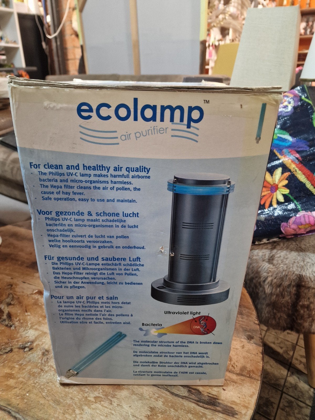 Ecolamp Air Purifier met Philips UV-C lamp, Ophalen, Gebruikt, Luchtreiniger