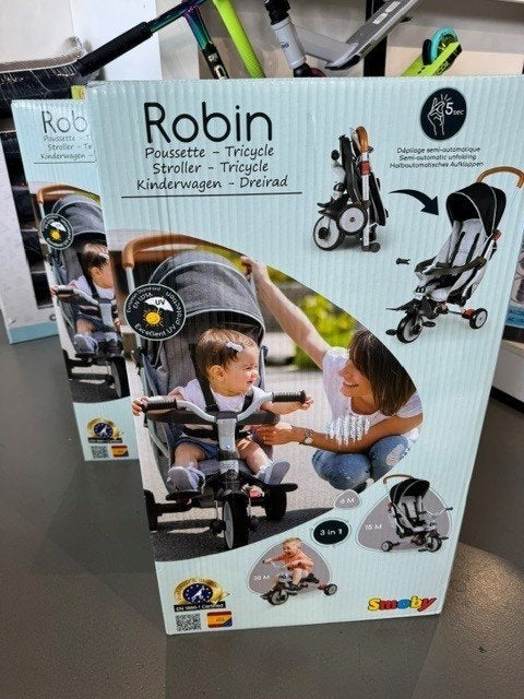 Smoby Driewieler inklapbaar 2-in-1 Robin van €199 nu €79, Ophalen of Verzenden, Nieuw, Overige typen