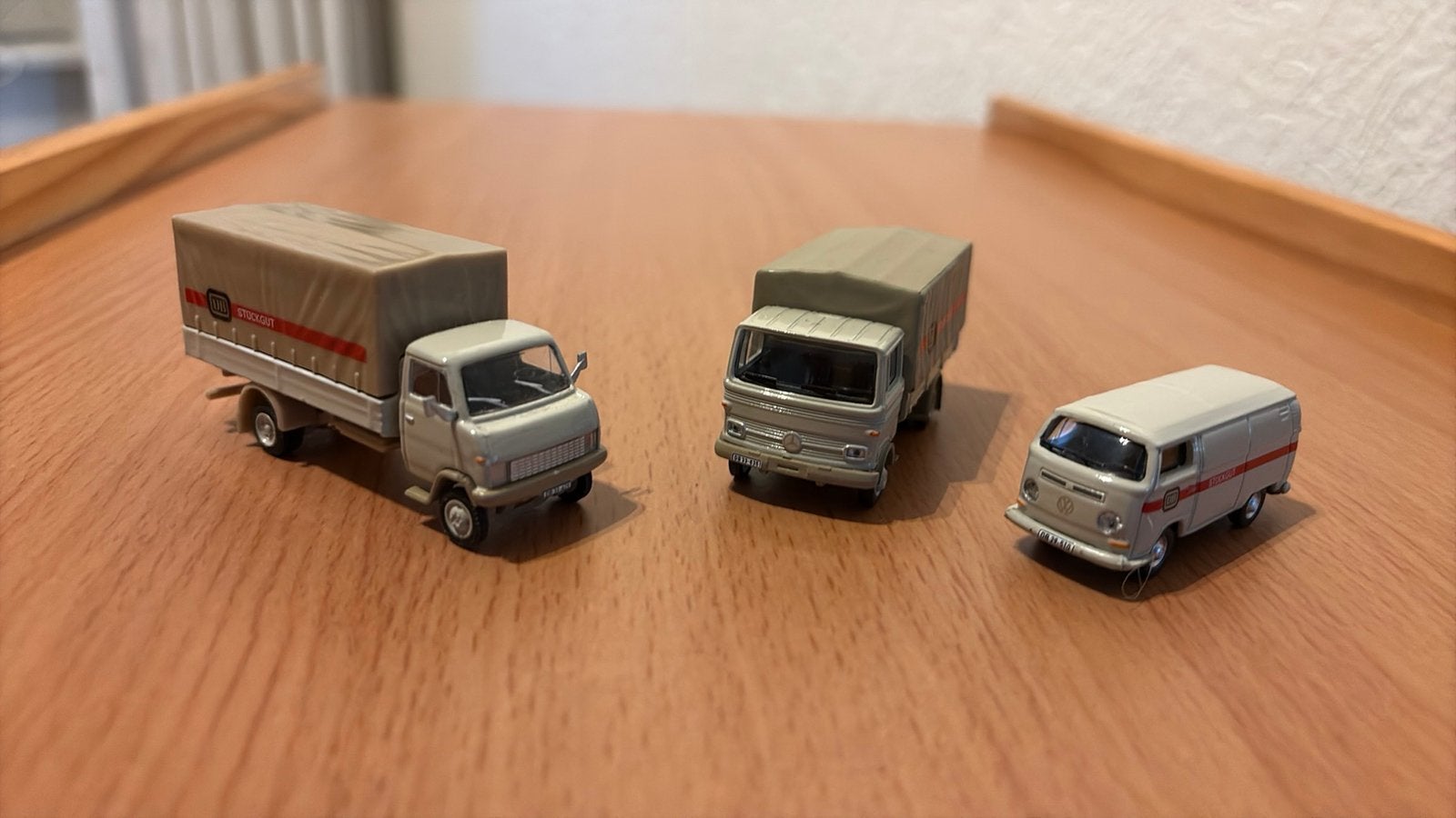 SCHUCO 452655330 MHL 3 Er SET DB GRAU. HO 1:87, Ophalen of Verzenden, Zo goed als nieuw