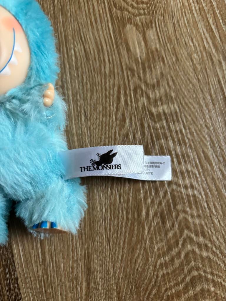 Labubu The Monsters knuffel, Overige merken, Overige karakters, Overige typen, Blauw