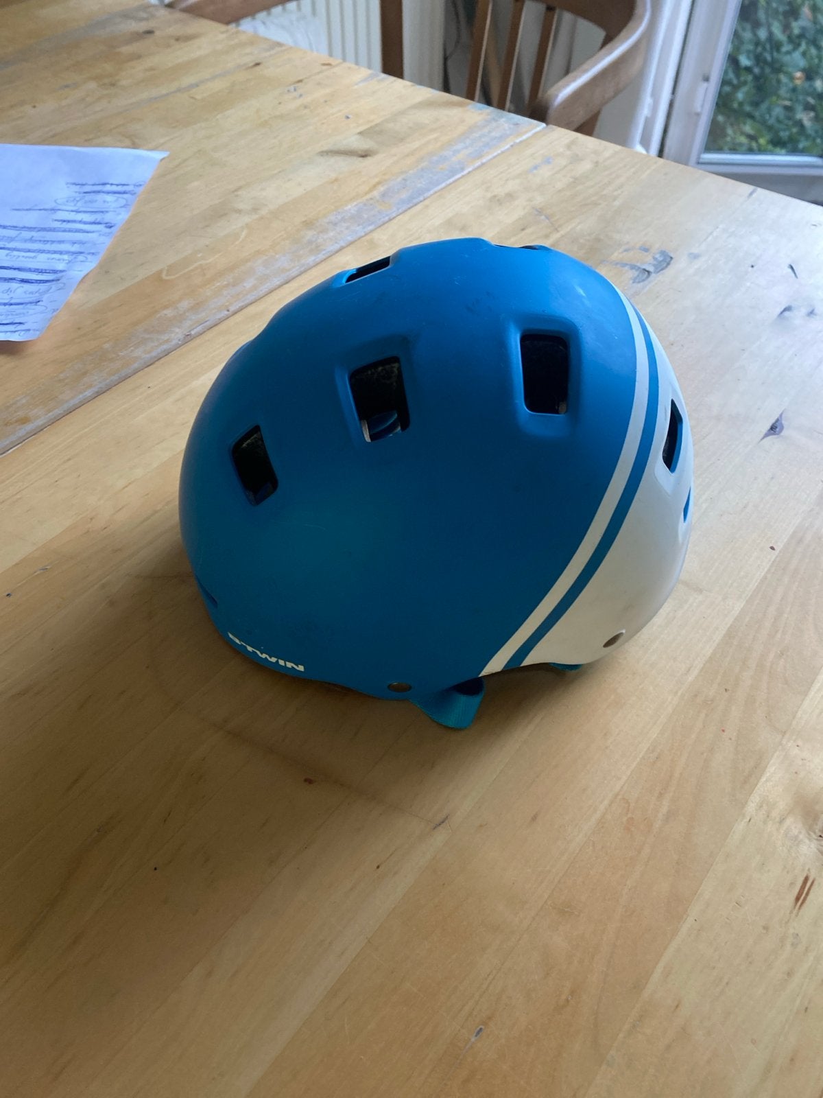 Kinder fietshelm B'Twin, Ophalen of Verzenden, Gebruikt, Overige maten, Jongen of Meisje