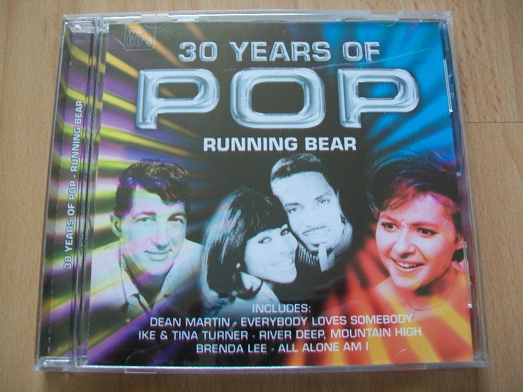 CD 30 years of pop Running Bear Dean Martin Ike Tina Turner, Ophalen of Verzenden, Zo goed als nieuw, Pop