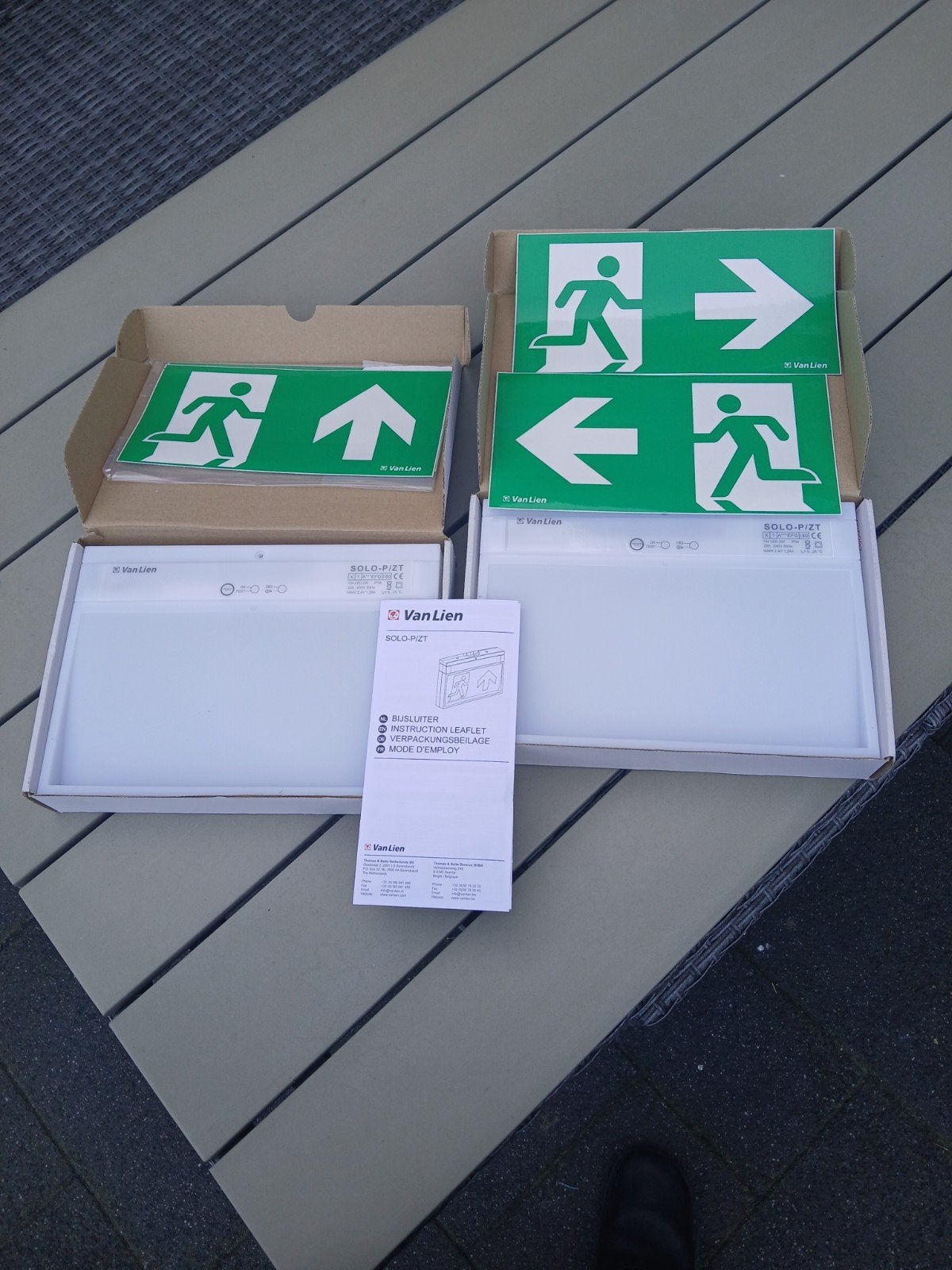 Noodverlichting van Lien Solo-P/ZT Nieuw Armatuur 10x LED 2, Ophalen of Verzenden, Nieuw, Overige typen, Overige soorten