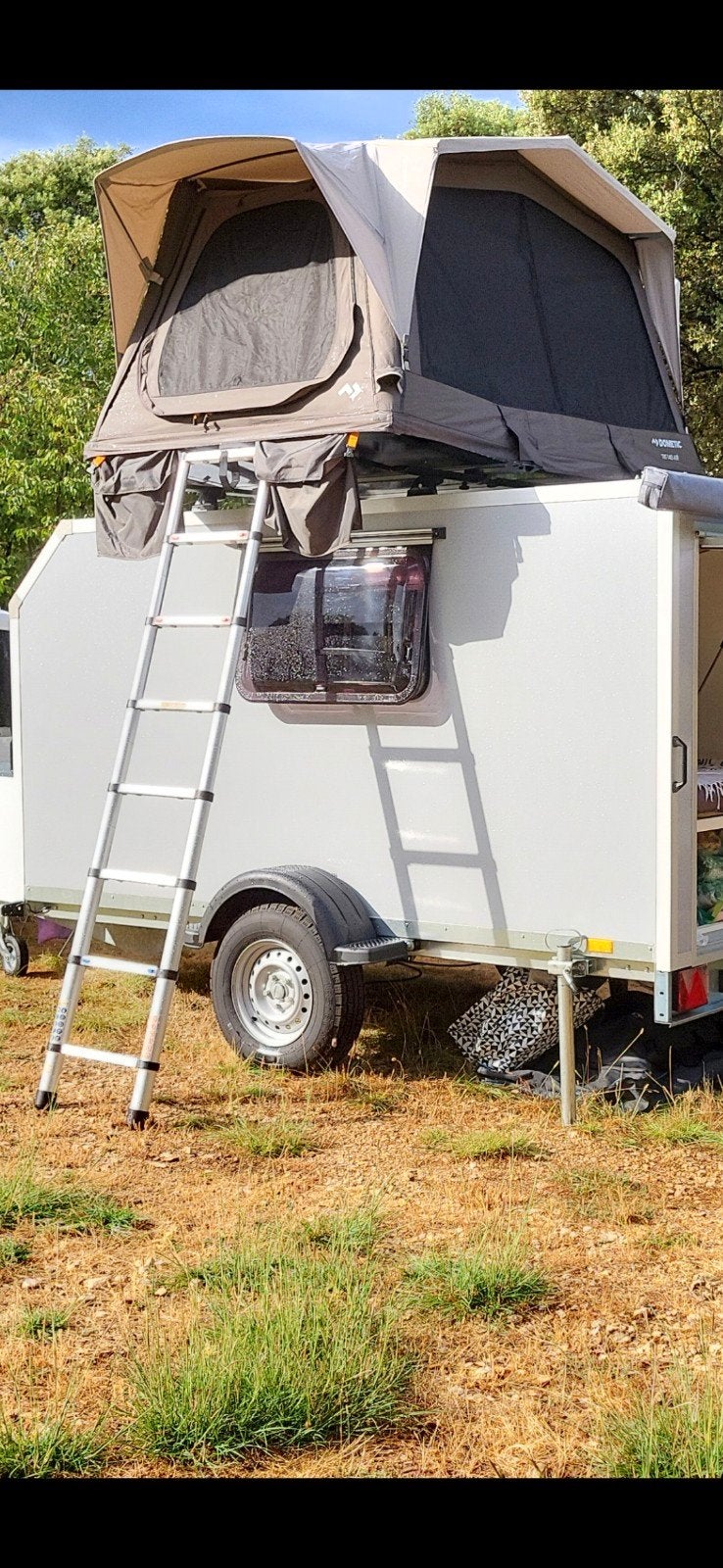 Dometic Trt 140 daktent opblaasbaar, Caravans en Kamperen, Tenten, Ophalen, Zo goed als nieuw, Tot en met 2