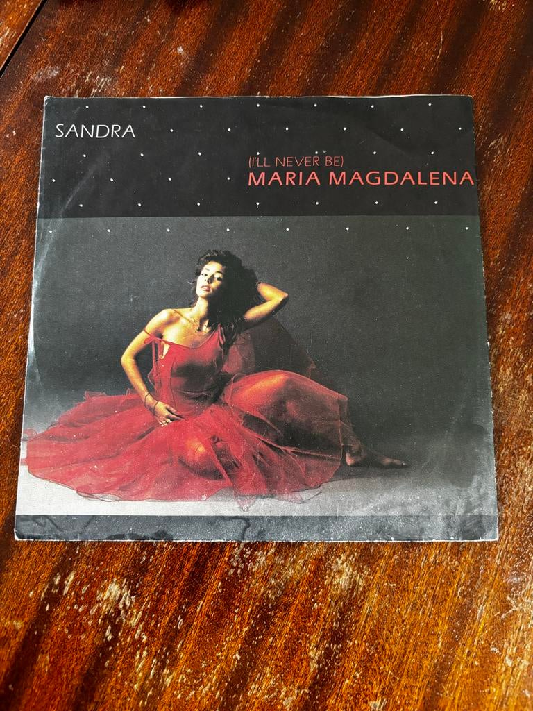 Sandra - (I'll Never Be) Maria Magdalena Single, Fotohoes, Ophalen of Verzenden, Gebruikt, Pop