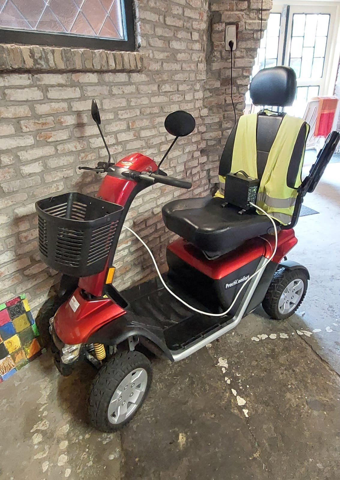 Scootmobiel Hurricane 25 (PractiComfort) Incl recente accu's, Ophalen, 36 t/m 45 km, 11 t/m 15 km/u, Gebruikt