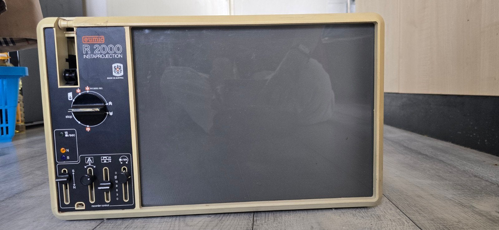 Eumig R2000 Instaprojection Super 8 Geluidsprojector, Ophalen