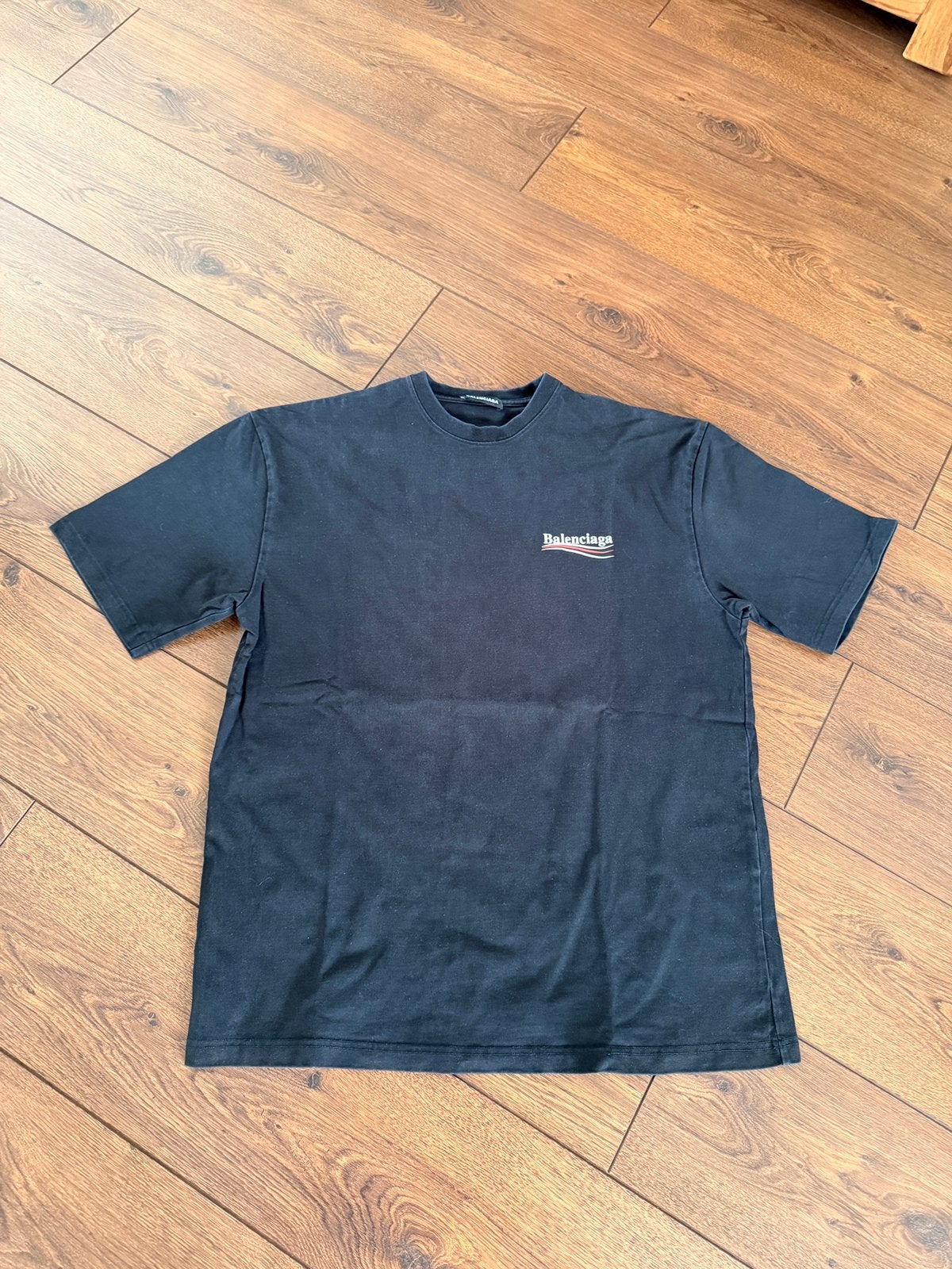 Balenciaga tshirt, Ophalen of Verzenden, Zo goed als nieuw, Maat 46 (S) of kleiner, Zwart