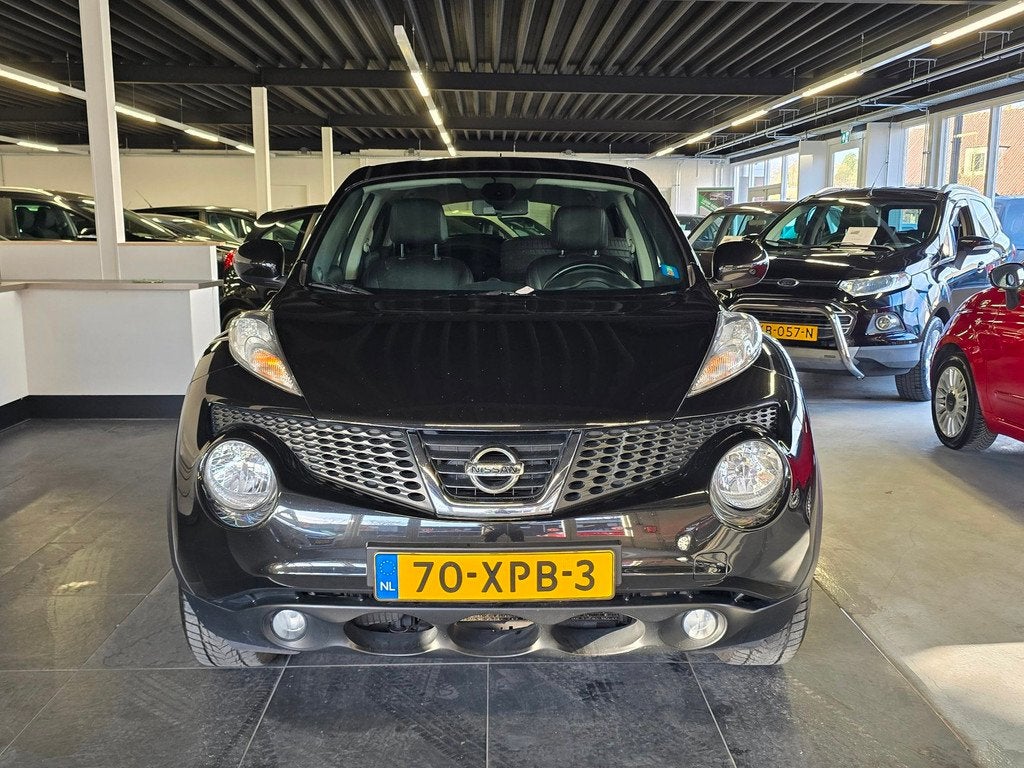 Nissan Juke 1.6 DIG-T Tekna/CRUISE/NAVI/LEDER/N.A.P/, Auto's, Nissan, Voorwielaandrijving, Euro 5, 1618 cc, Gebruikt