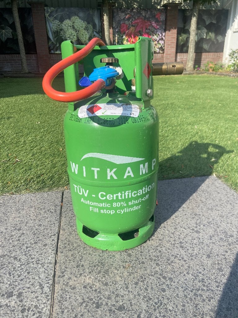 Lpg gasfles, Ophalen, Zo goed als nieuw