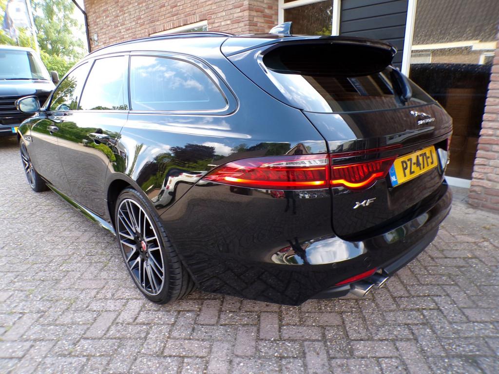 Jaguar XF Sportbrake 2.0d Portfolio Automaat / Leder / Navi, Auto's, Achterwielaandrijving, Gebruikt, 2000 kg, Diesel