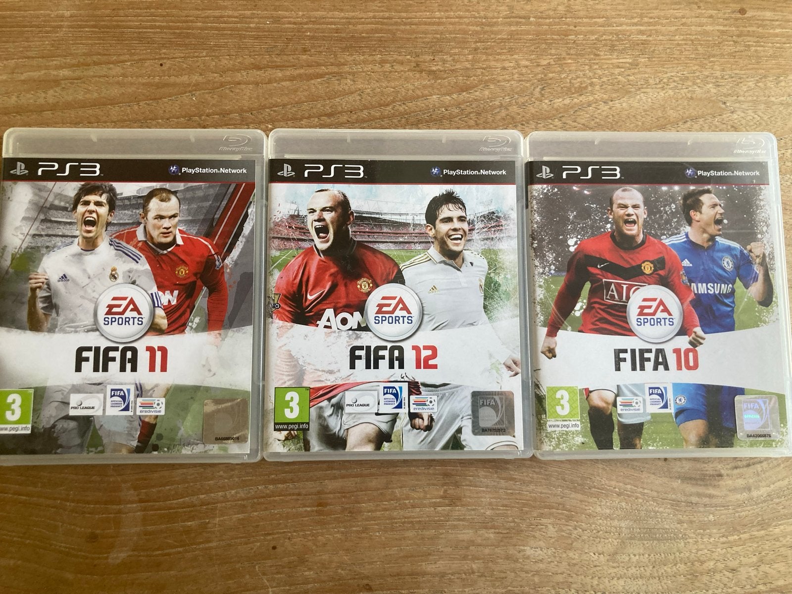 FIFA 10, 11, 12 voor PlayStation 3 - Voetbalgames, Spelcomputers en Games, Gebruikt, Eén computer, Ophalen of Verzenden, Sport
