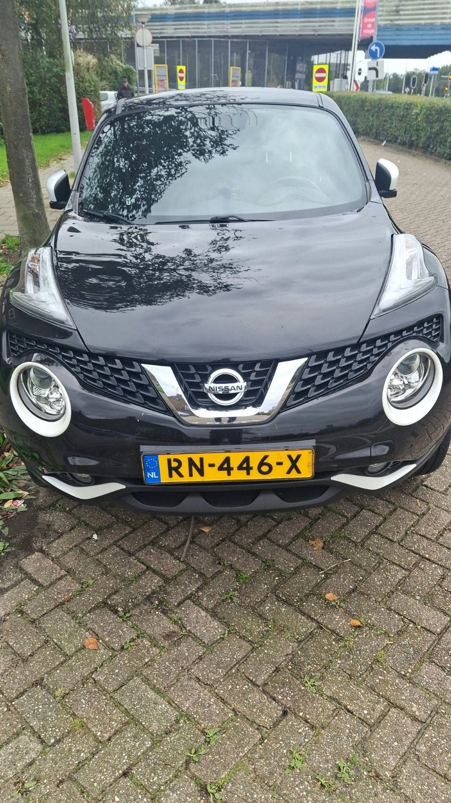 Nissan Juke 1.2 Dig-t 2018 Zwart, Auto's, Voorwielaandrijving, 639 kg, 1250 kg, Zwart