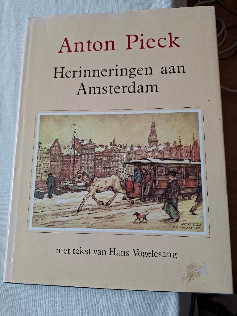Anton Pieck, Herinneringen aan Amsterdam, Boeken, Ophalen of Verzenden, Zo goed als nieuw