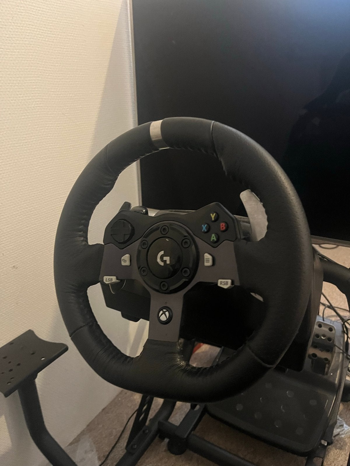 Logitech G920 racestuur met shifter voor Xbox en PC, Ophalen, Racestuur, Gebruikt, Xbox
