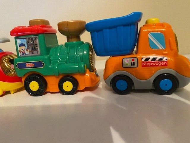 Vtech 9 stuks auto's, Kinderen en Baby's, Verzenden, Zo goed als nieuw, 2 tot 4 jaar