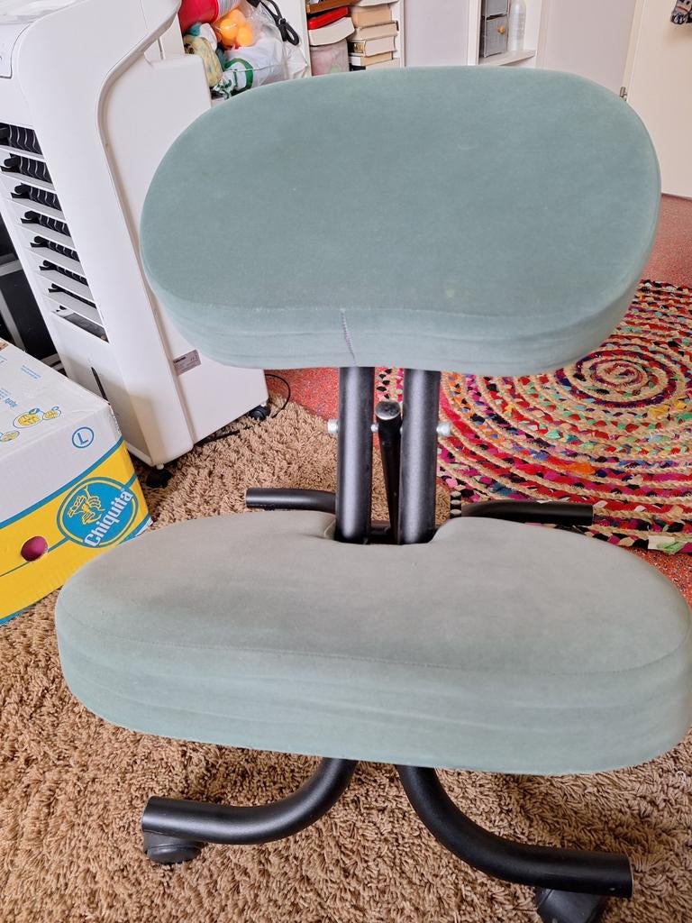 Knie-gezondheid stoel, Ophalen, Zwart