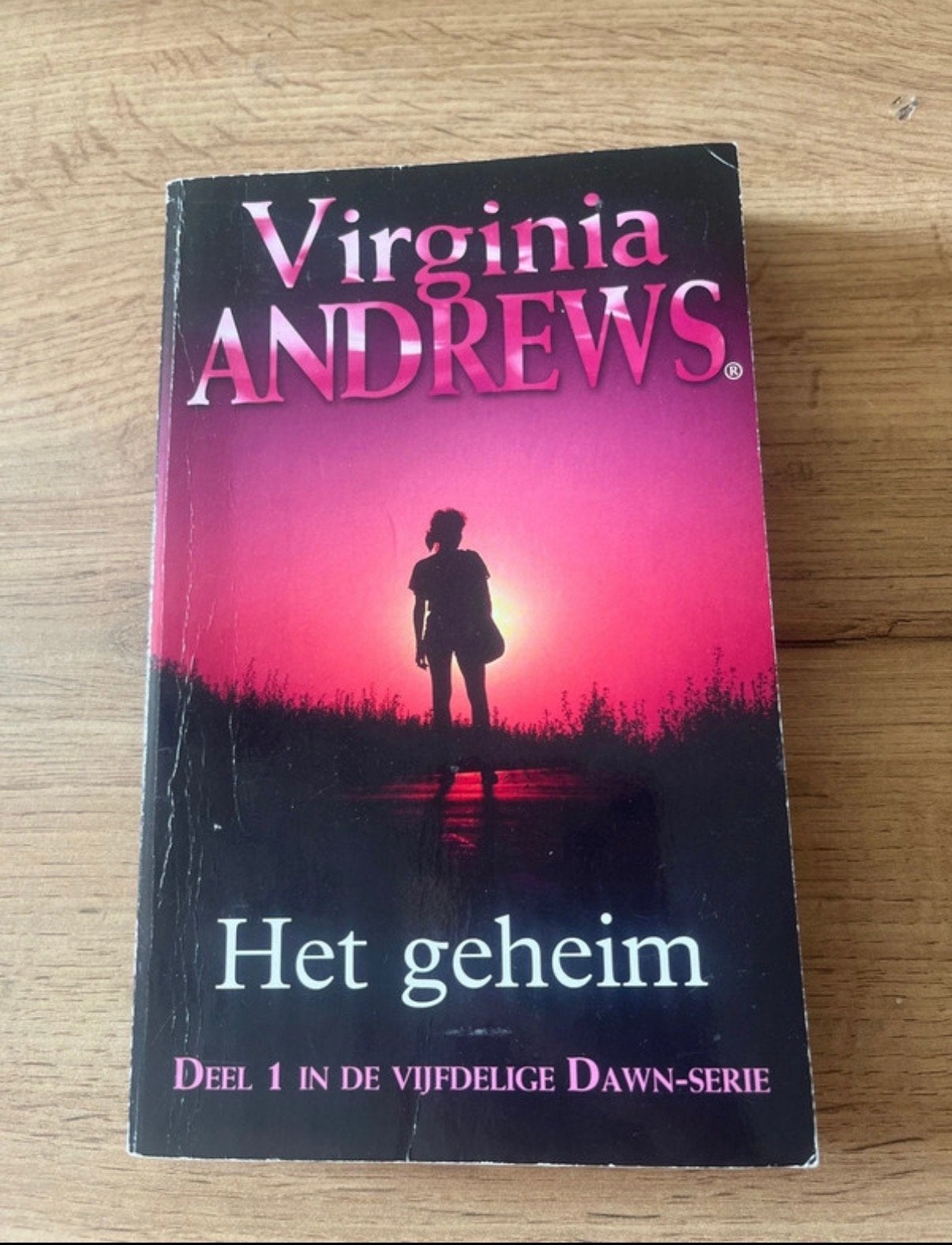 Het geheim - Virginia Andrews (Deel 1 Dawn-serie), Ophalen of Verzenden, Gelezen, Nederland