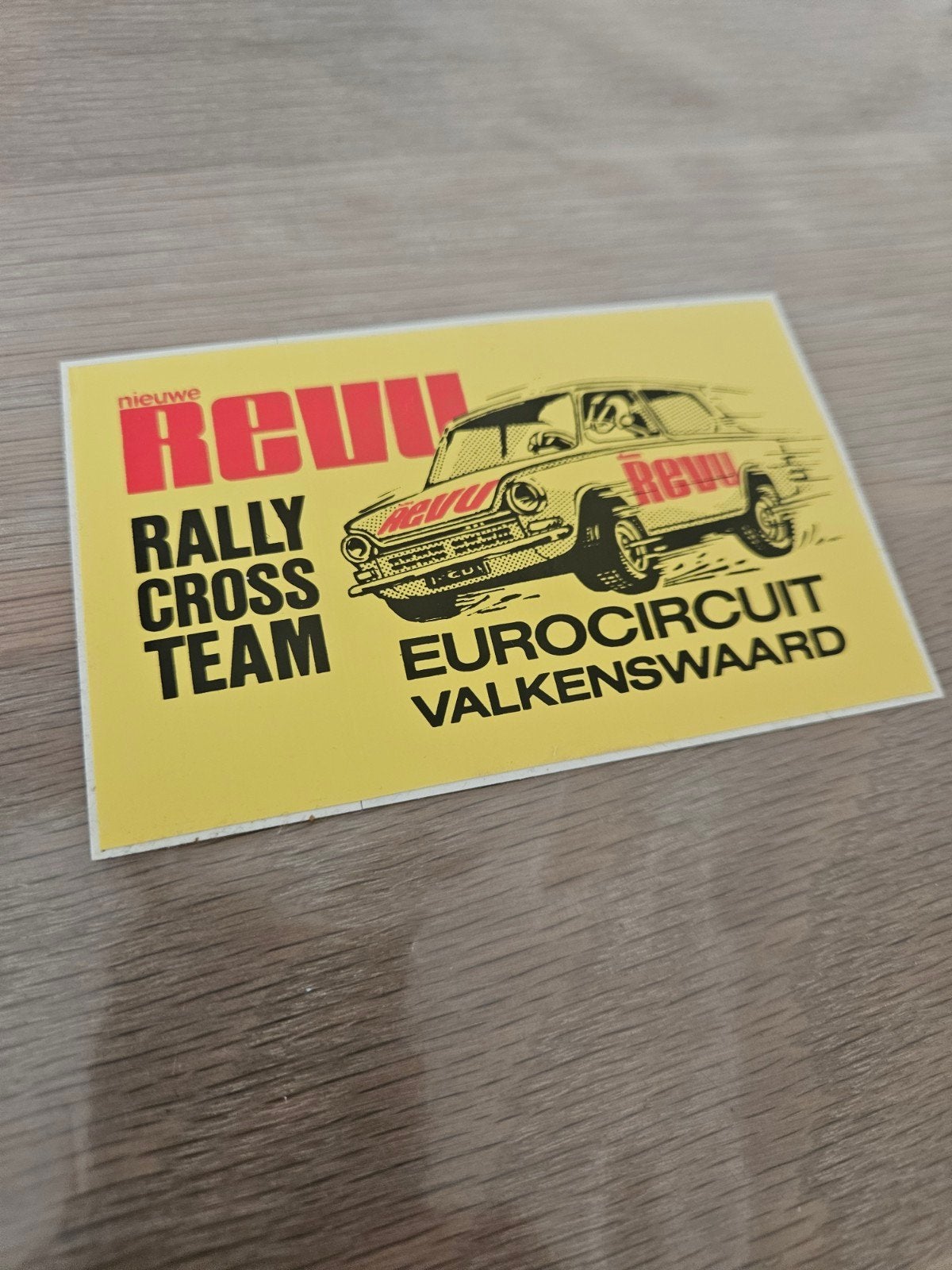 Rallycross Valkenswaard sticker, Ophalen of Verzenden, Zo goed als nieuw