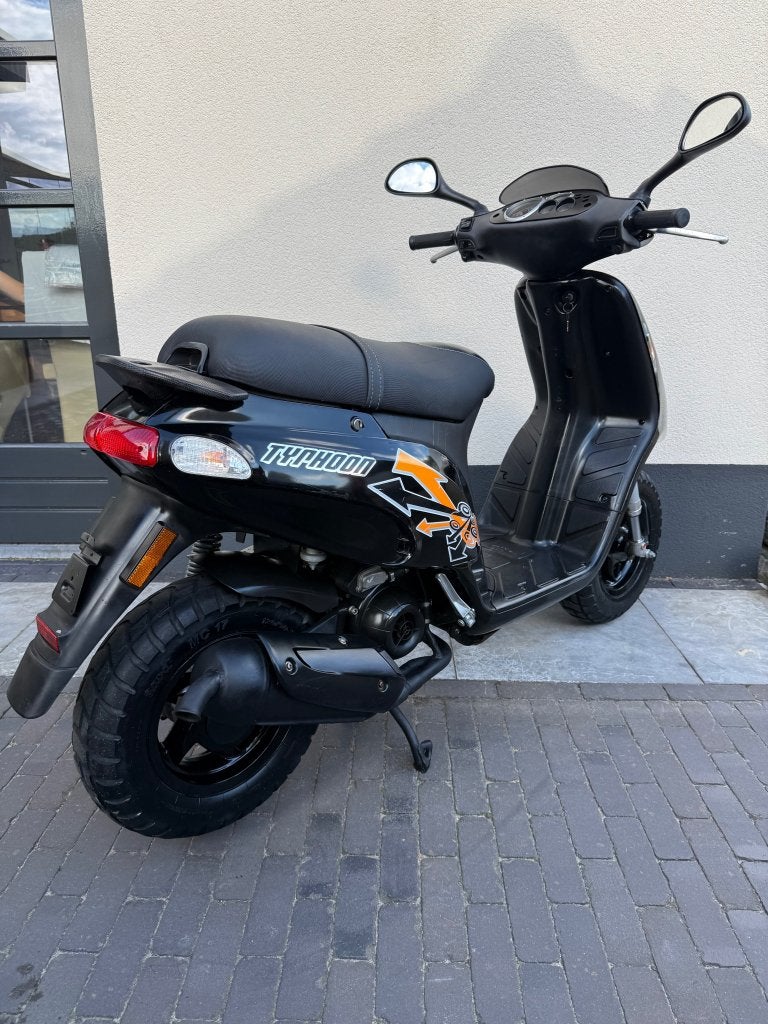 ⭐️Piaggio Typhoon 50cc 2 takt glans zwart 4534 km⭐️, Niet ingevuld, Niet ingevuld, Niet ingevuld