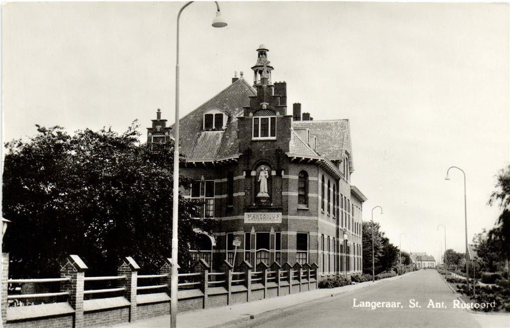 Langeraar, St. Ant. Rustoord - ongelopen, Verzamelen, Ophalen of Verzenden, Voor 1920, Ongelopen, Noord-Brabant