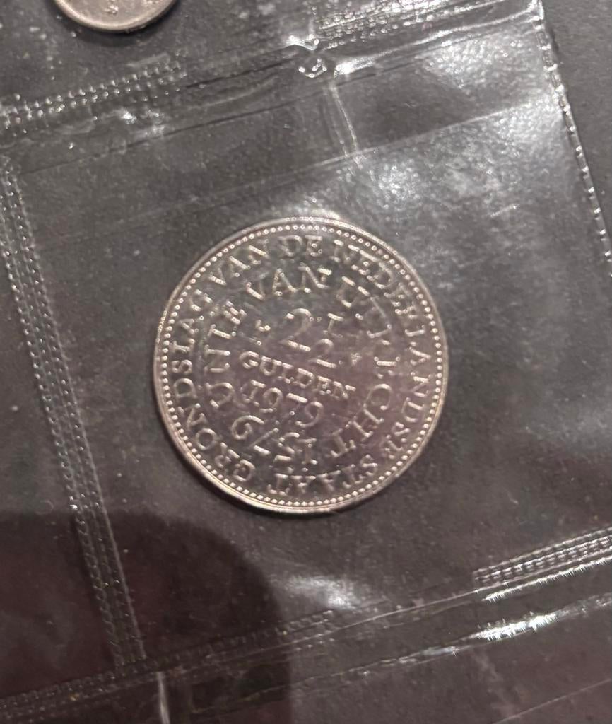 2,5 Gulden 1979 Juliana - Zilveren Munt, Postzegels en Munten, Munten | Nederland, Koningin Juliana, Zilver, Ophalen of Verzenden