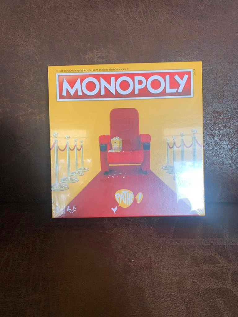 Monopoly Pathé Editie - Nieuw in doos, Hobby en Vrije tijd, Gezelschapsspellen | Bordspellen, Nieuw, Drie of vier spelers, Ophalen of Verzenden