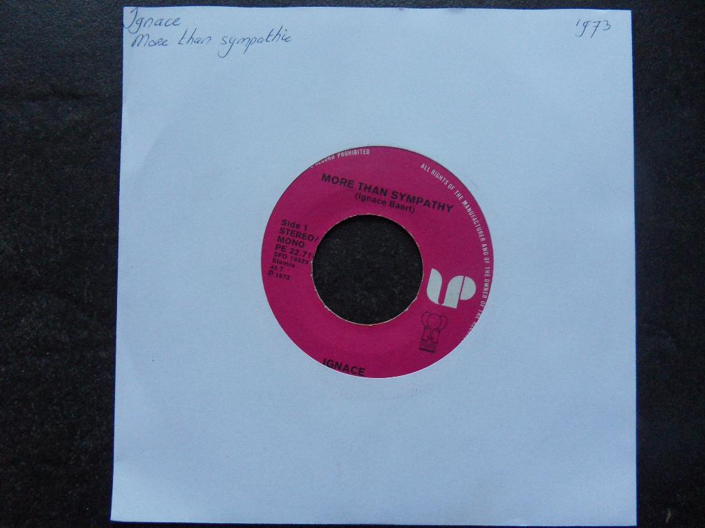 Ignace - More than sympathy, Ophalen of Verzenden, Gebruikt, Pop