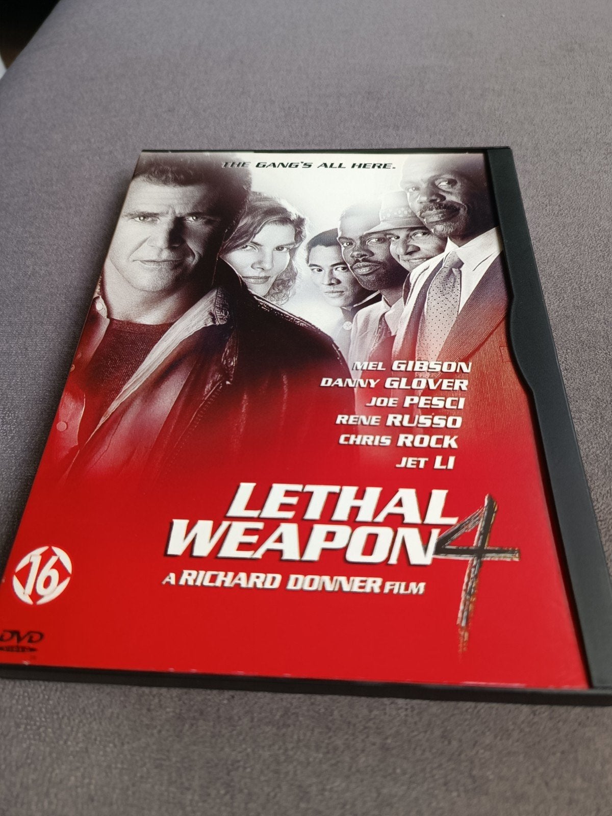 Lethal weapon 4 - dvd, Drama, Ophalen of Verzenden, Zo goed als nieuw, Alle leeftijden