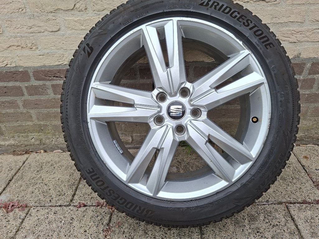 Seat ateca winterbanden met originele velg, Ophalen