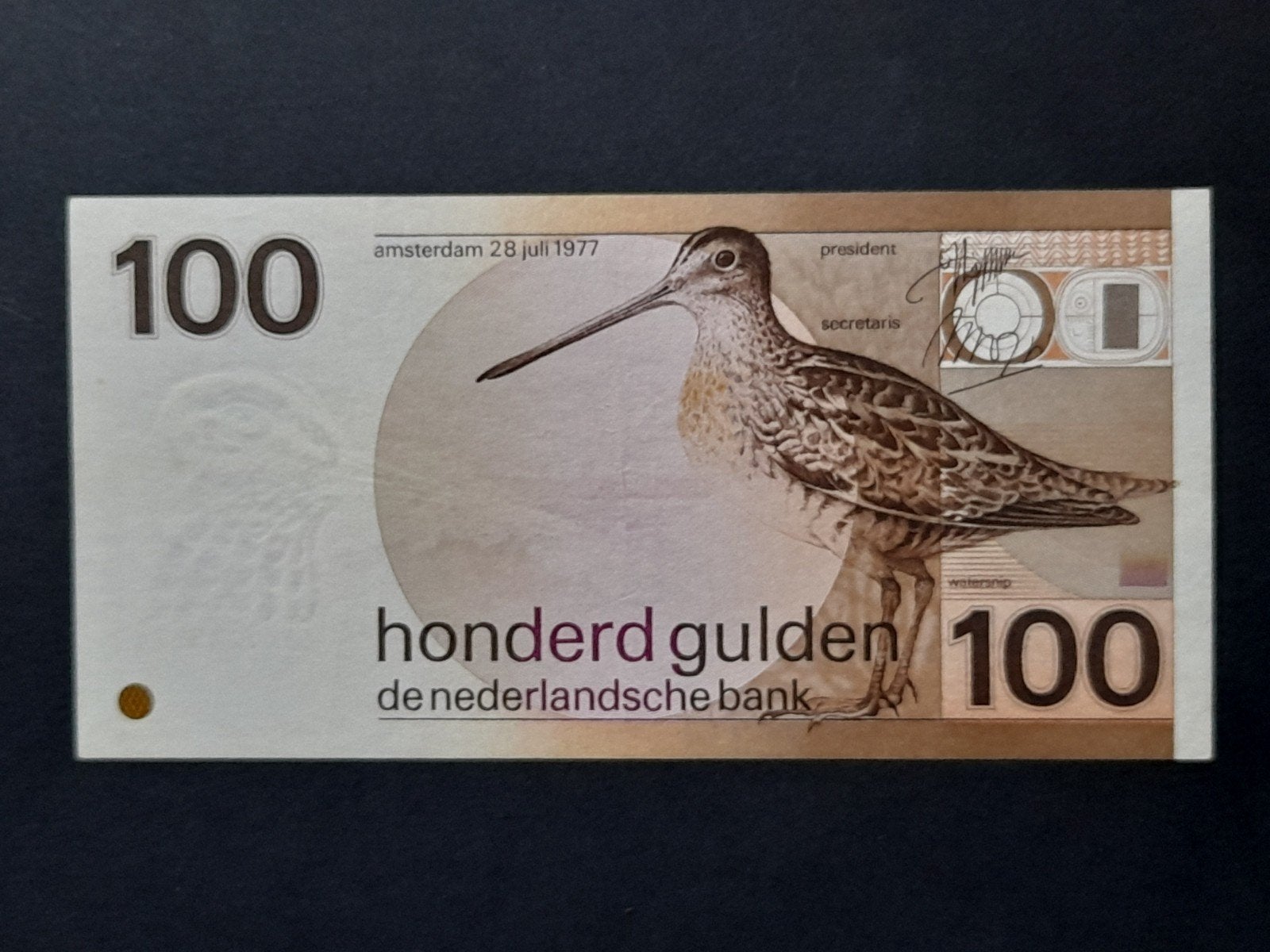 100 gulden 1977 PL104 a4, Ophalen of Verzenden