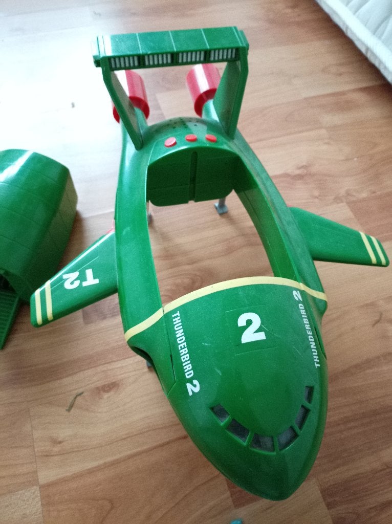 Thunderbird 2 plastic uitvoering, Ophalen, Zo goed als nieuw