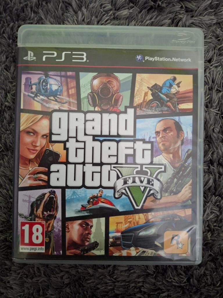 Grand Theft Auto Five voor Playstation 3, Avontuur en Actie, Vanaf 18 jaar, 1 speler, Ophalen of Verzenden