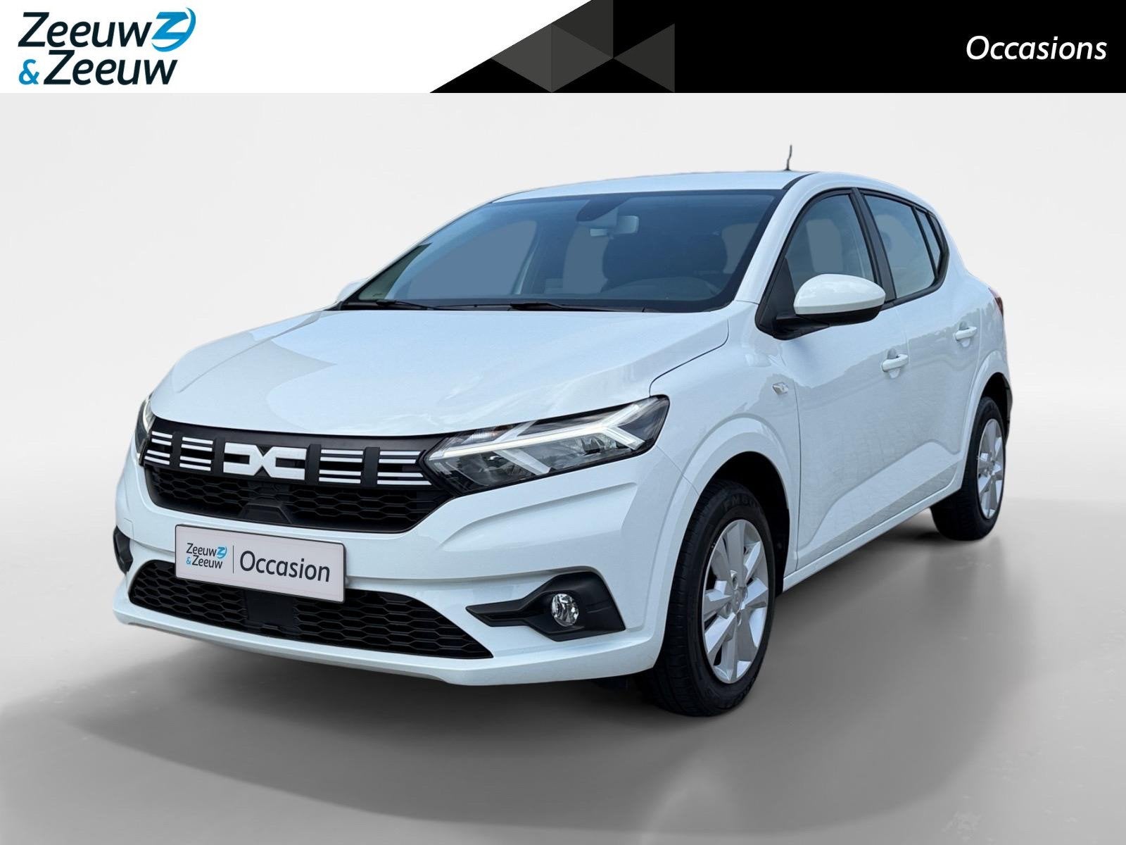 Dacia Sandero 100PK TCe ECO-G Expression | Airco | Apple Car, Auto's, 12 maanden, Gebruikt, Euro 6, Verwarmde buitenspiegels