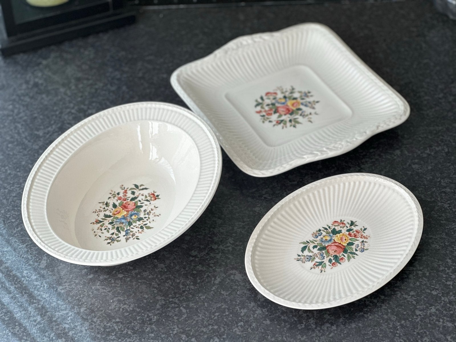Wedgwood "Conway" Schalen  - Set van 3, Ophalen of Verzenden