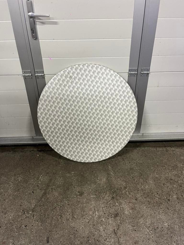 12 stuks horeca terras tafelbladen werzalit rond 80 cm, Tuin en Terras, Ophalen, Zo goed als nieuw