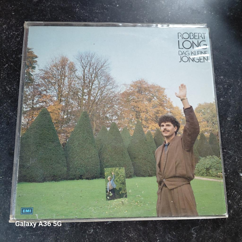 Robert Long - Dag Kleine Jongen LP (1980), Cd's en Dvd's, Vinyl | Nederlandstalig, Gebruikt, Ophalen of Verzenden, Levenslied of Smartlap