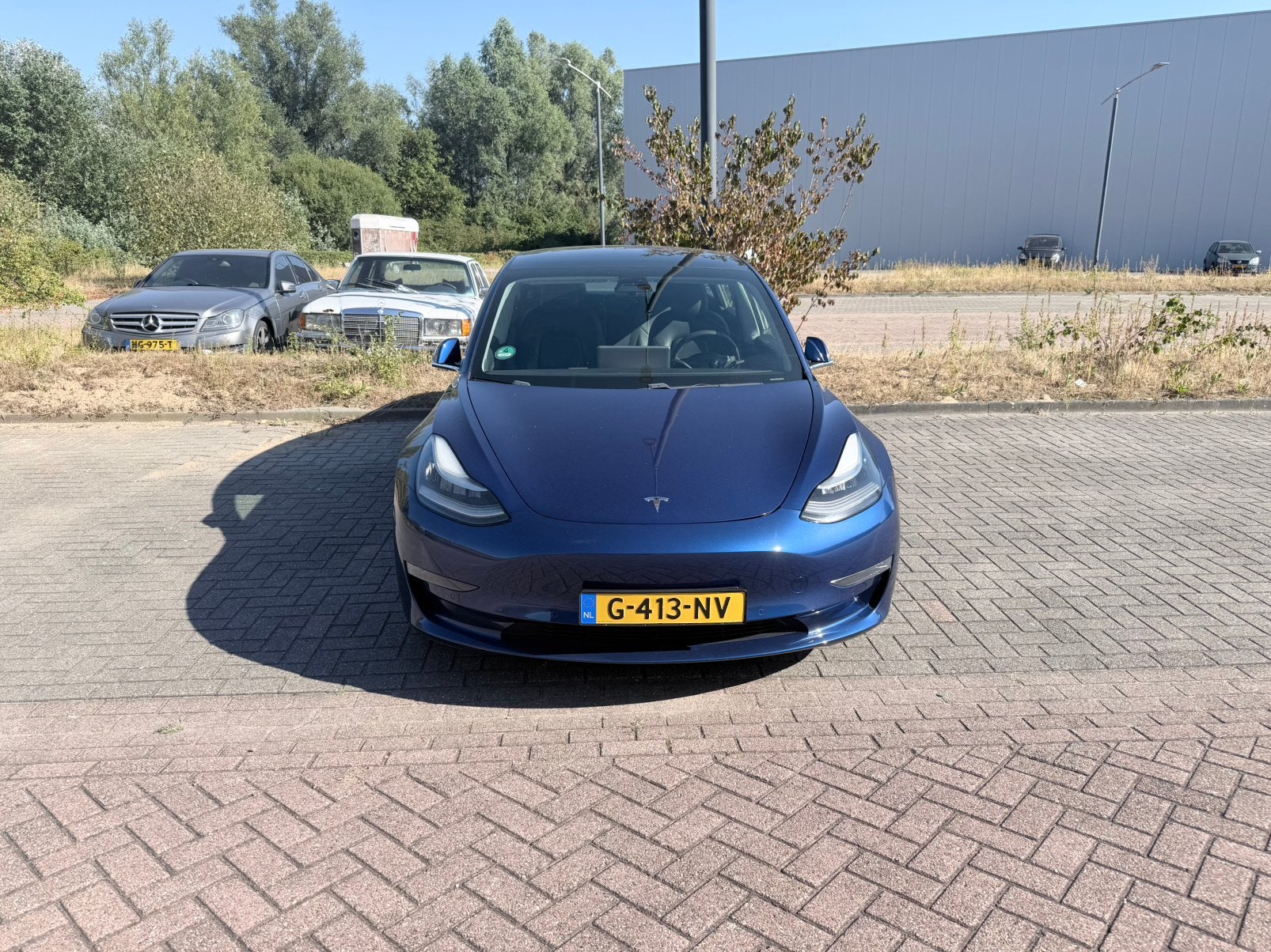 Tesla Model 3 Long Range All Wheel Drive - Private Lease, Automaat, 1831 kg, Blauw, Elektrisch