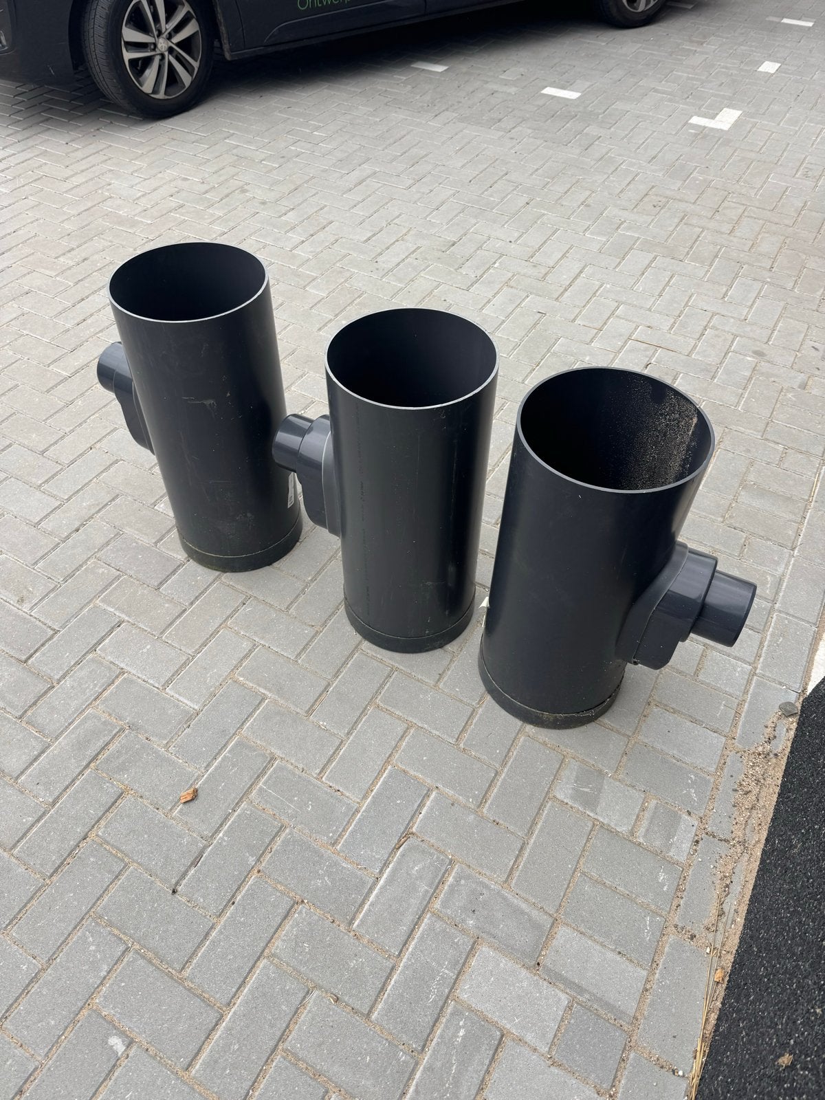 1 stuk PVC straatkolken met zij-aansluiting, Afvoer, Pvc, Nieuw, Ophalen of Verzenden