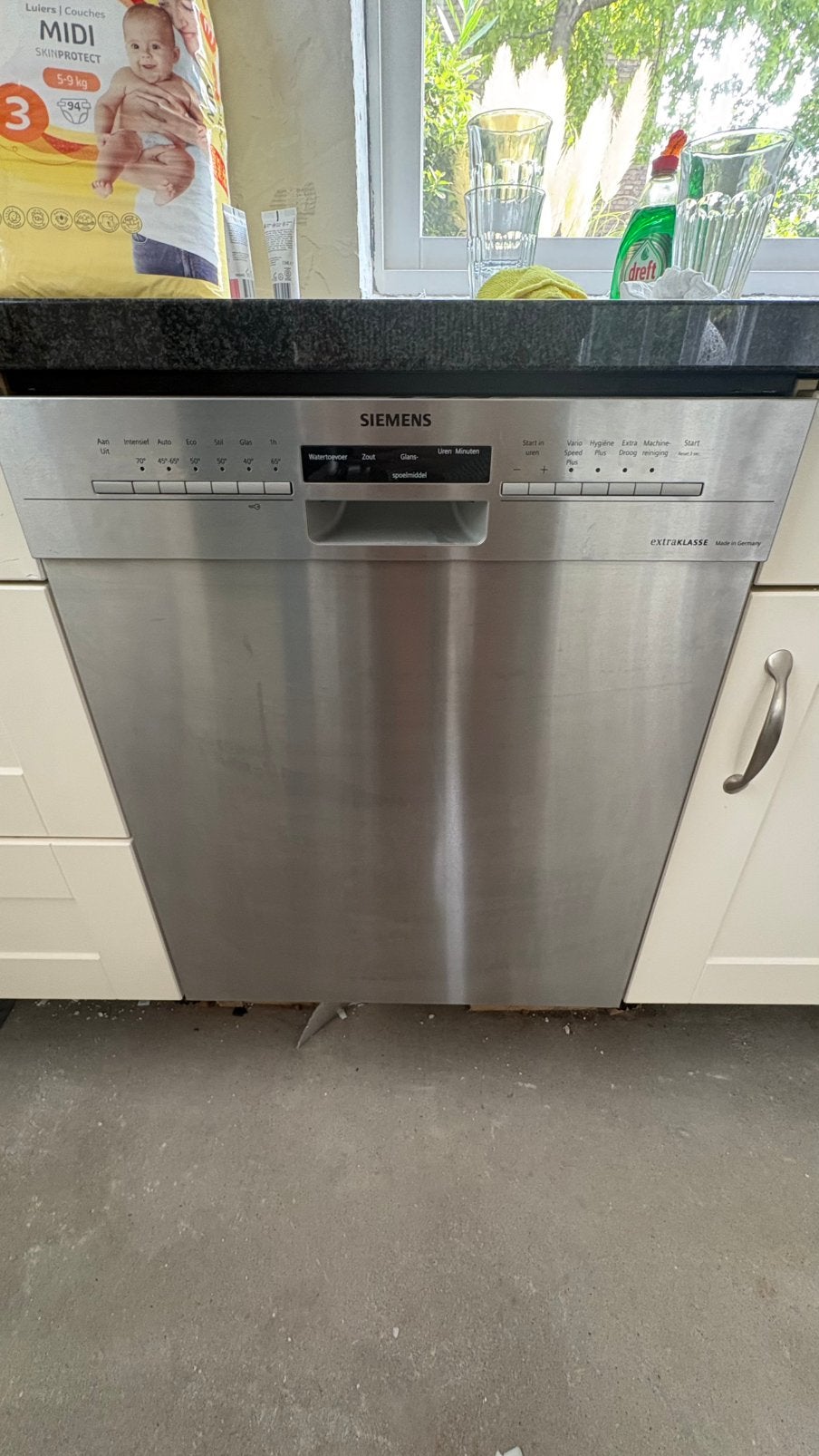Siemens SN436S00PN vaatwasser, Ophalen, Gebruikt