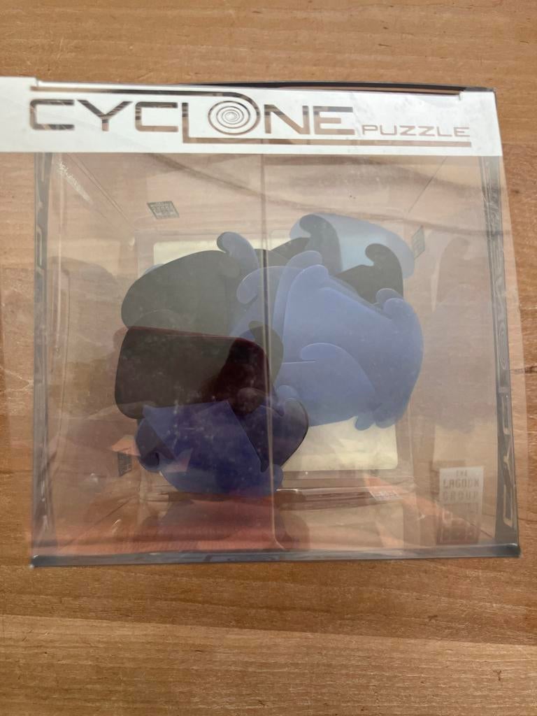 Cyclone Puzzel - Uitdagend 3D-denkspel, Hobby en Vrije tijd, Denksport en Puzzels, Ophalen of Verzenden, Minder dan 500 stukjes