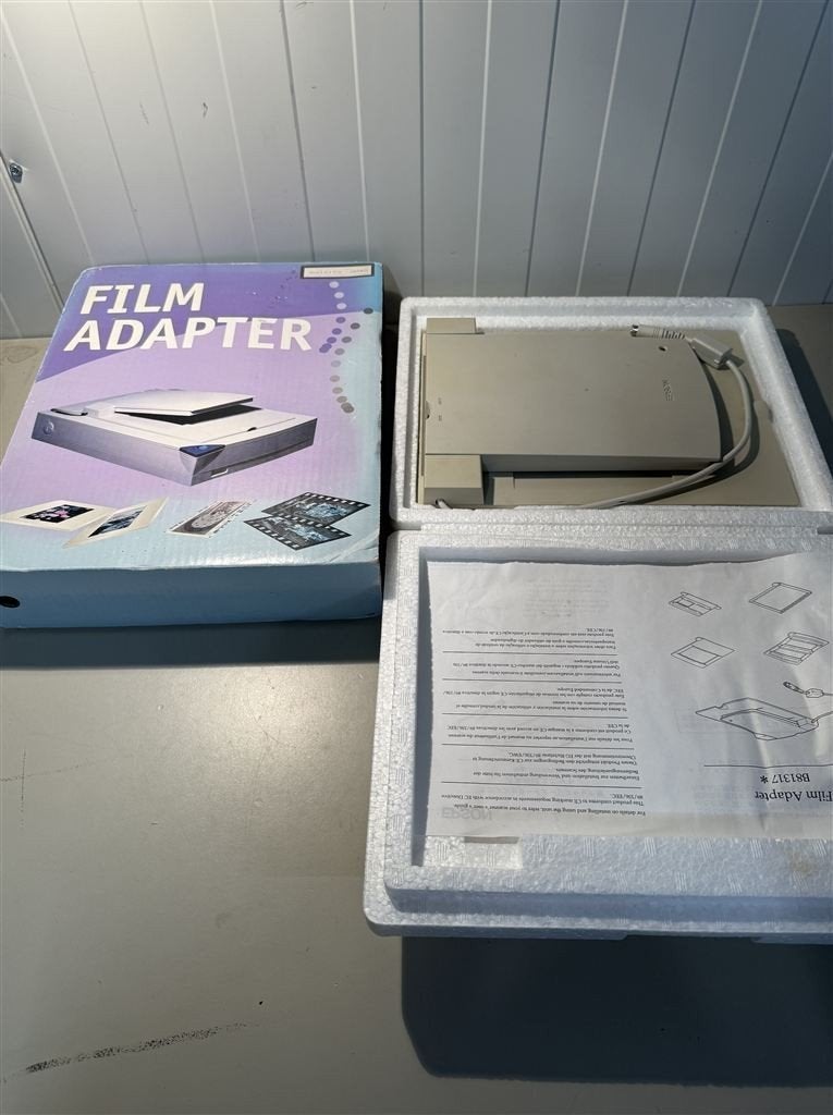 Fotonegatievenscanner - Epson Film Adapter Photo Negatives S, Computers en Software, Ophalen of Verzenden, Zo goed als nieuw, Fotoscanner